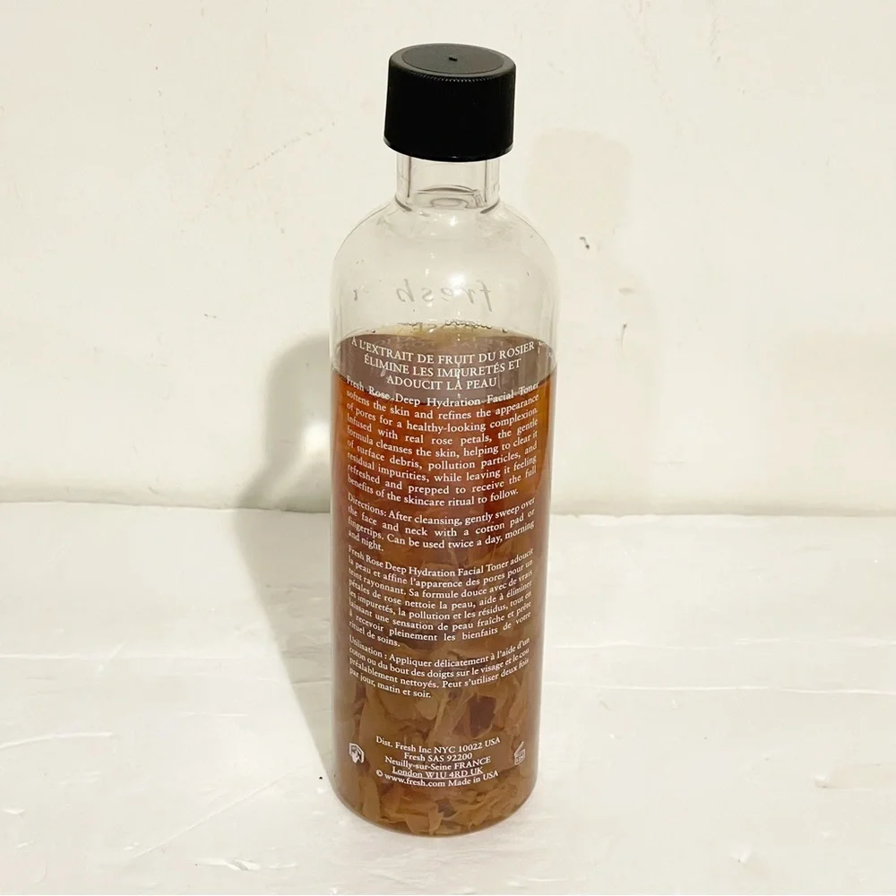 Fresh Rose & Hyaluronic Acid Deep Hydration‎ Toner 8.4oz Face Skincare Beauty
